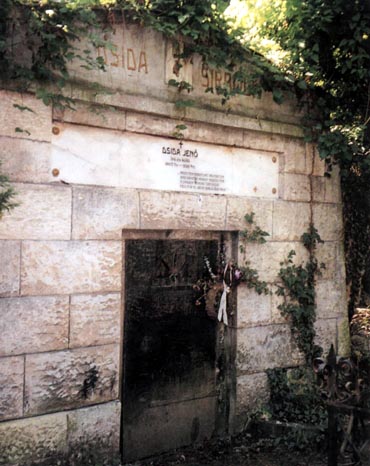 Dsida Jenő sírja Kolozsváron